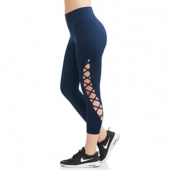 Avia Pants - Avia Criss-Cross Leggings Size 8-10